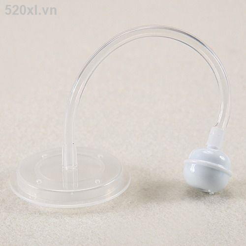 Bình Sữa silicone PP Miệng Rộng Có Tay Cầm Và Ống Hút Chống Rơi Cho Bé Sơ Sinh