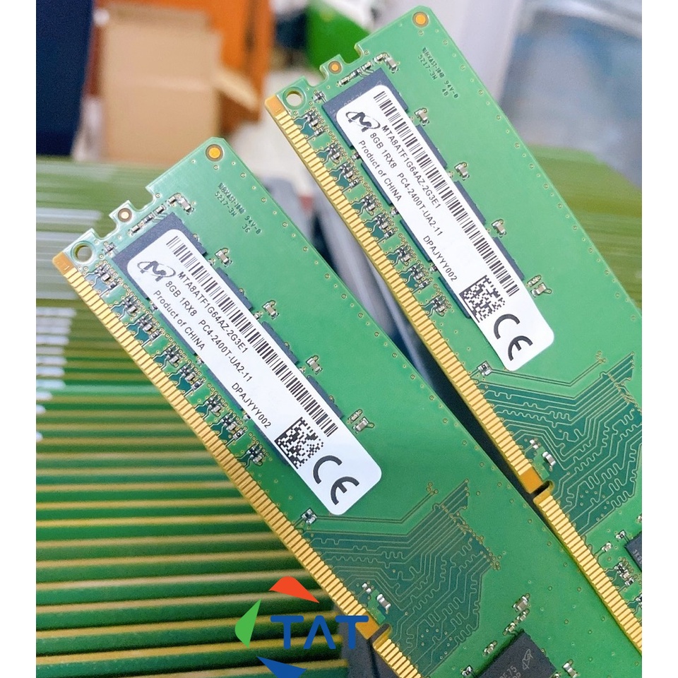Ram PC Micron 8GB DDR4 2400MHz Chính Hãng - Bảo hành 36 tháng