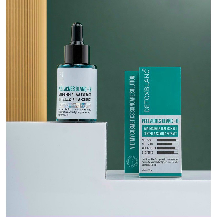 SERUM MỤN DETOX BLANC 30ml  (Mẫu mới 2022 Của Detox Blanc Số 13)