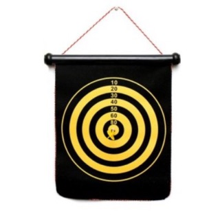 BẢNG PHI TIÊU NAM CHÂM 2 MẶT 15 INCH