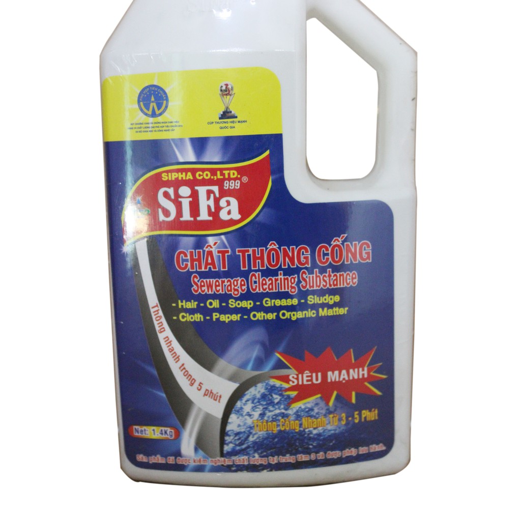 Chất thông cống SIFA Cực Mạnh và Tiện Dụng – Thông nhanh, chống tắc nghẽn