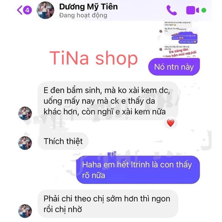 Vien uông trắng da cấp nước inner gram vita collagen daycell