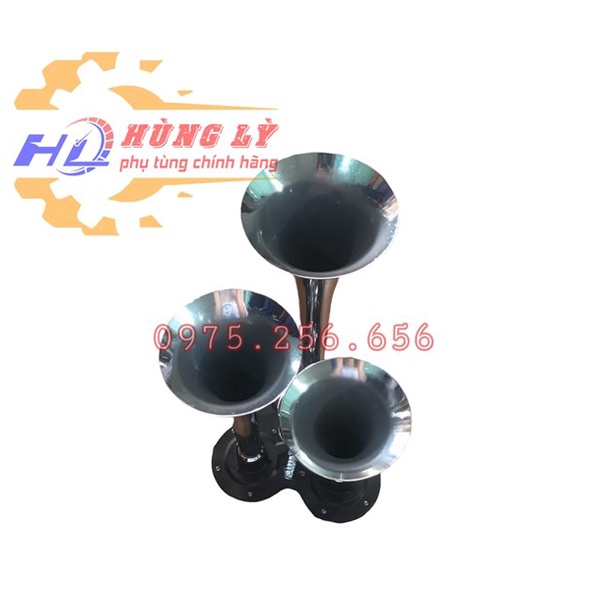 Còi hơi 3 loa con cú còi kèn ô tô phụ tùng ô tô phụ tùng Hùng Lỳ