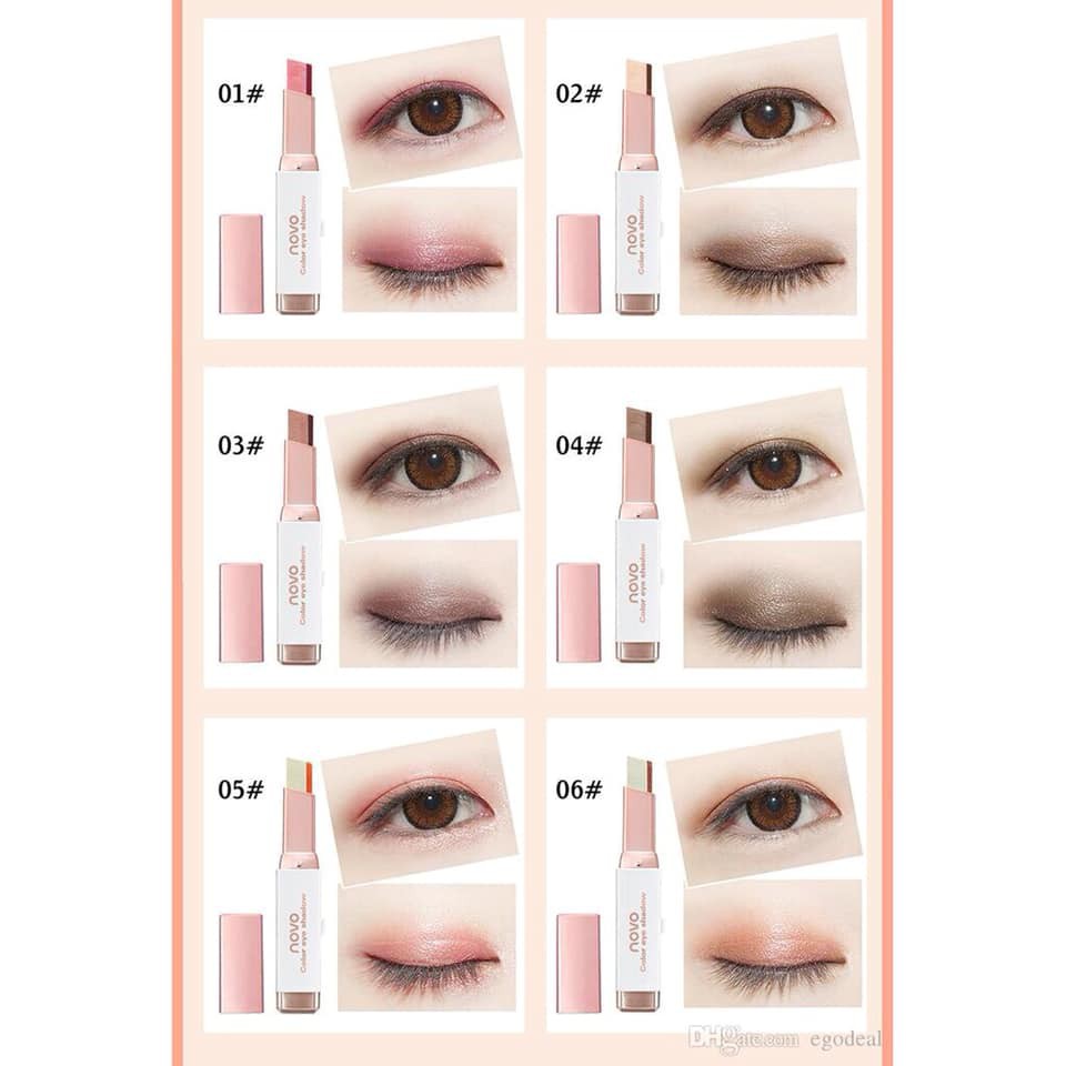 Phấn mắt Novo Eyeshadow Stick (Dạng thỏi Mini tiện lợi) | BigBuy360 - bigbuy360.vn