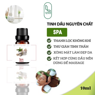 Tinh Dầu Thiên Nhiên Hương Spa 10ml - Nhập Khẩu - Thái Lan - Dùng đèn nến - máy xông - khuếch tán - thơm phòng - treo xe