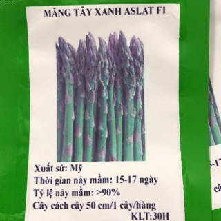 Hạt giống măng tây xanh ☘️
