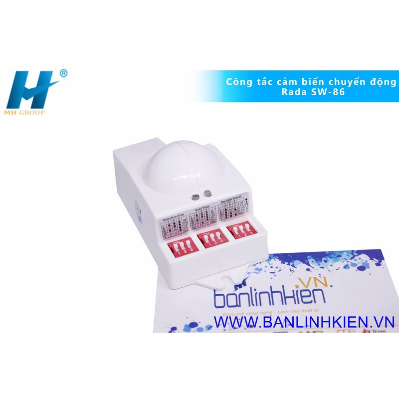 BLK Công Tắc Cảm Biến Chuyển Động Rada SW-86