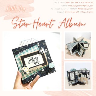 StarHeart Album dán 30 ảnh siêu xinh (handmade 100%)