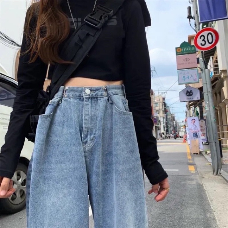 Quần Jeans cạp khuy