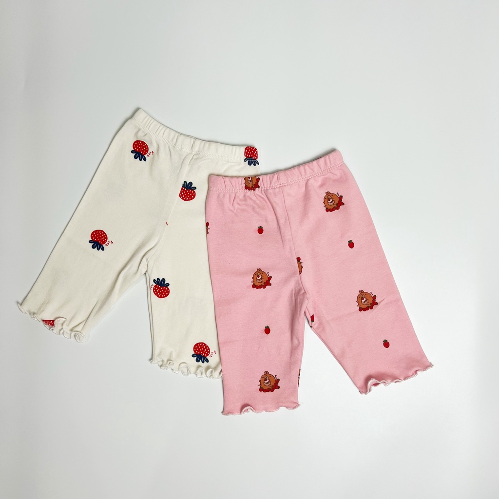 JEE Kids - Bộ cánh tiên tay đôi quần lửng thun cotton cao cấp họa tiết xinh xắn cho bé gái