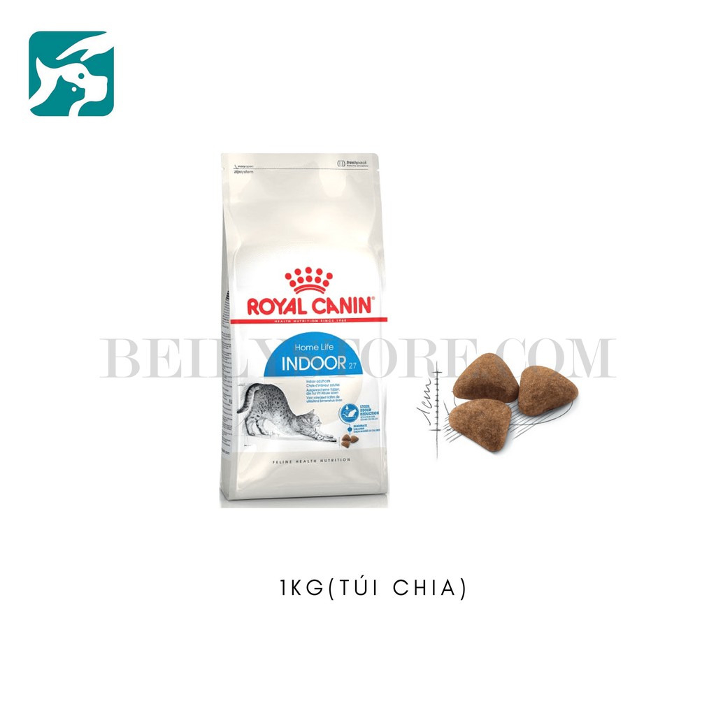 Thức ăn cho mèo Royal Canin Indoor cho mèo trưởng thành nuôi trong nhà 1KG
