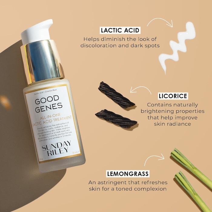 Serum Tinh chất cải thiện da Sunday Riley Good Genes All-In-One AHA Lactic Acid Treatment
