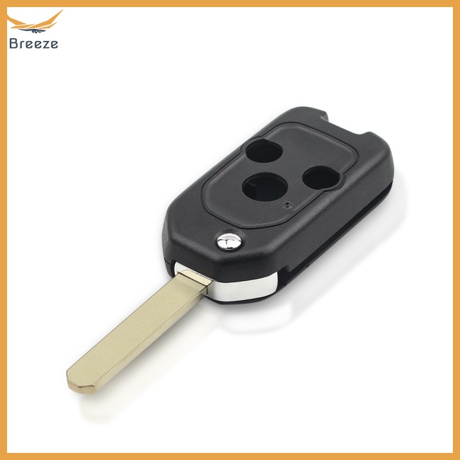 breeze Modified Remote 2/3/4 Button Flip Car Key Shell Case For Honda Accord Civic CRV Pilot 2007 2008 2009 2010 2011