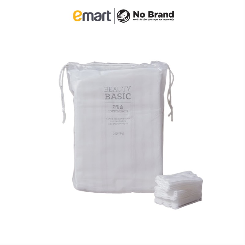 Bông Tẩy Trang Cotton Emart 222 Miếng - Emart VN