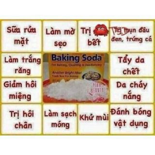 (Hàng chuẩn) Bột banking soda đa tác dụng loại 454gr