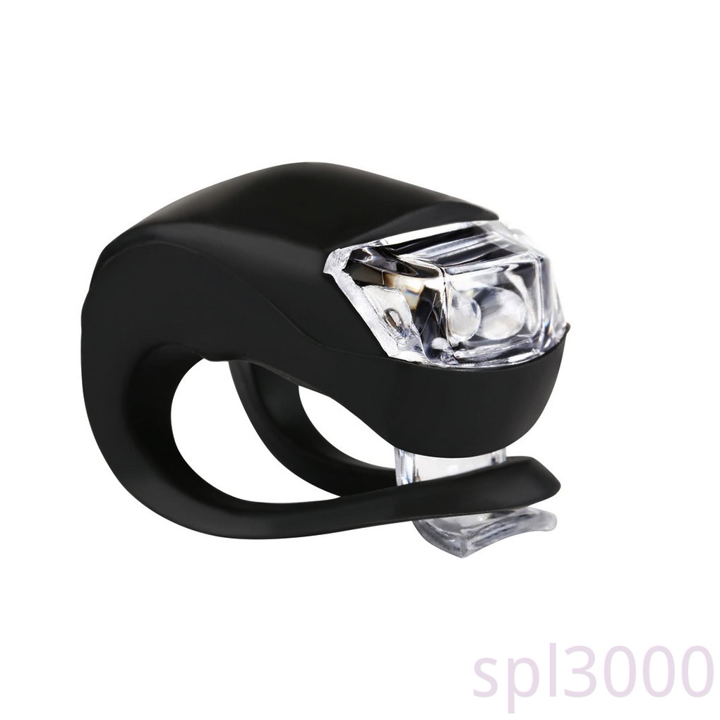 Bộ 2 đèn LED silicone chống thấm nước cho xe đạp