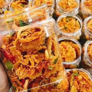 Cơm cháy lắc khô gà