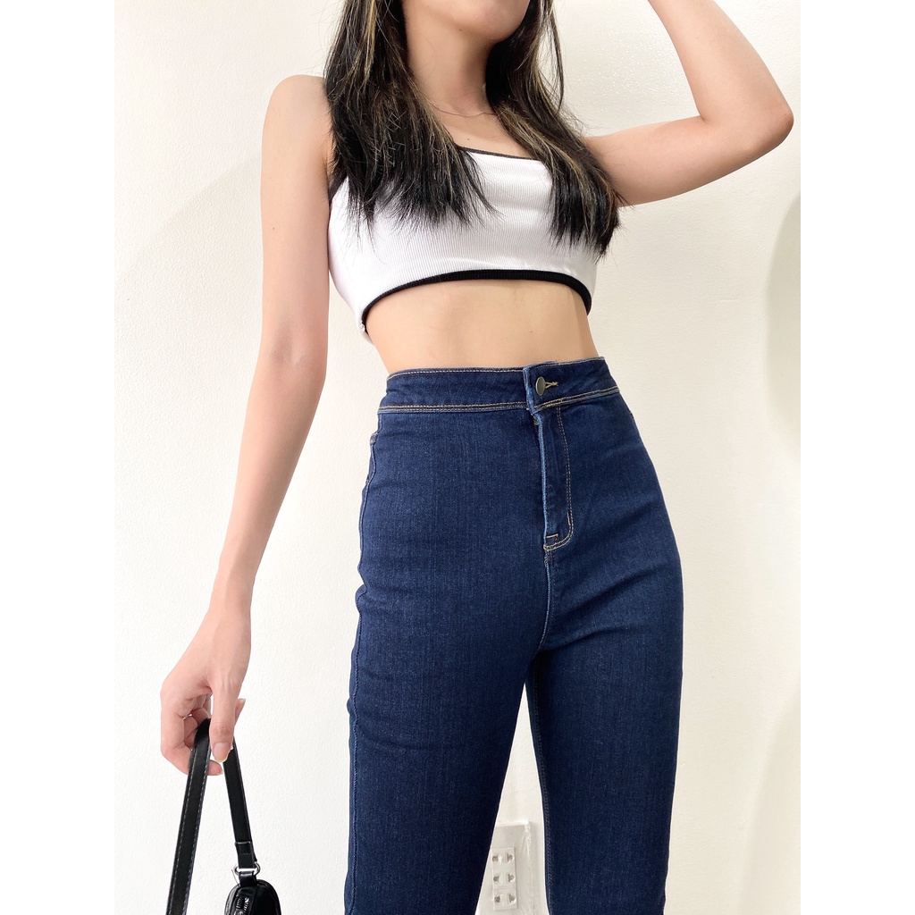 Quần Light / Dark blue wash skinny jeans 20decemberjeans mã 1109 | BigBuy360 - bigbuy360.vn