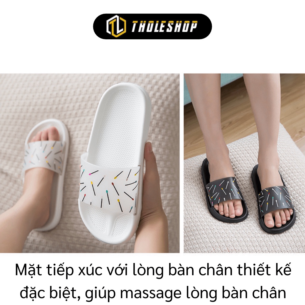 [SGD] Dép Quai Ngang Unisex - Dép Hình Que Diêm Mang Trong Nhà, Đi Chơi Chống Trượt 7785