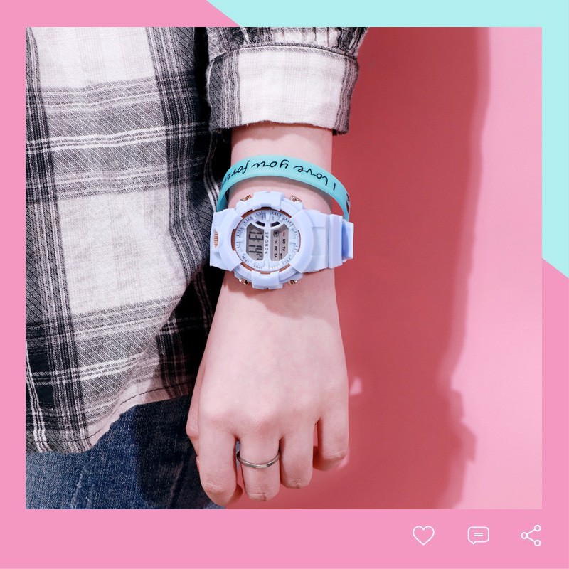 Đồng hồ nam nữ điện tử Aosun cực đẹp DH107