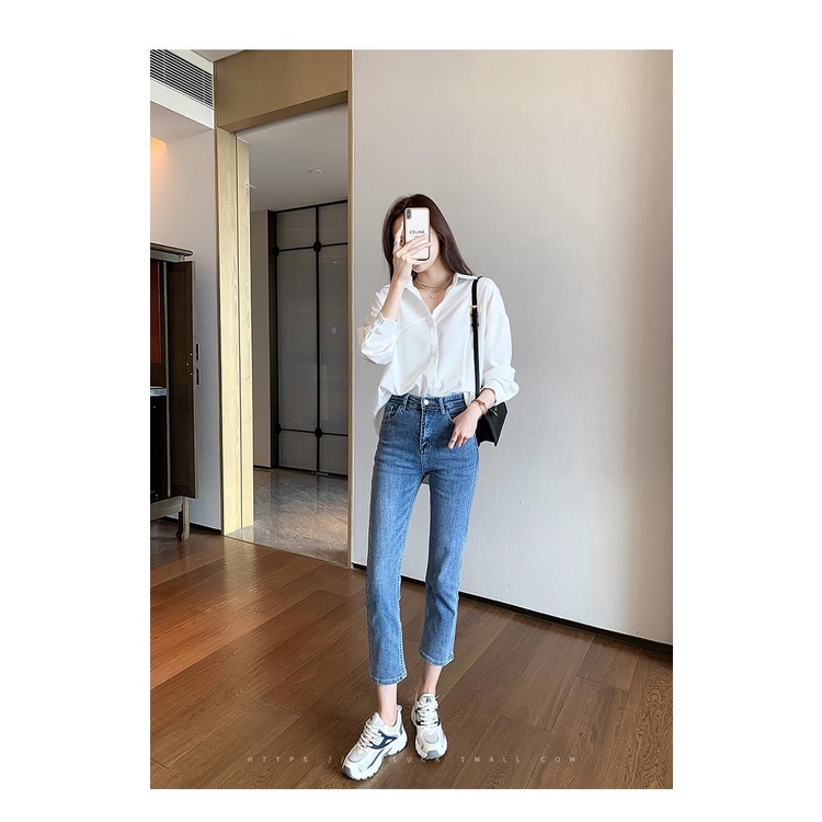 Áo Sơ Mi Dáng Rộng Thời Trang Pháp Sành Điệu