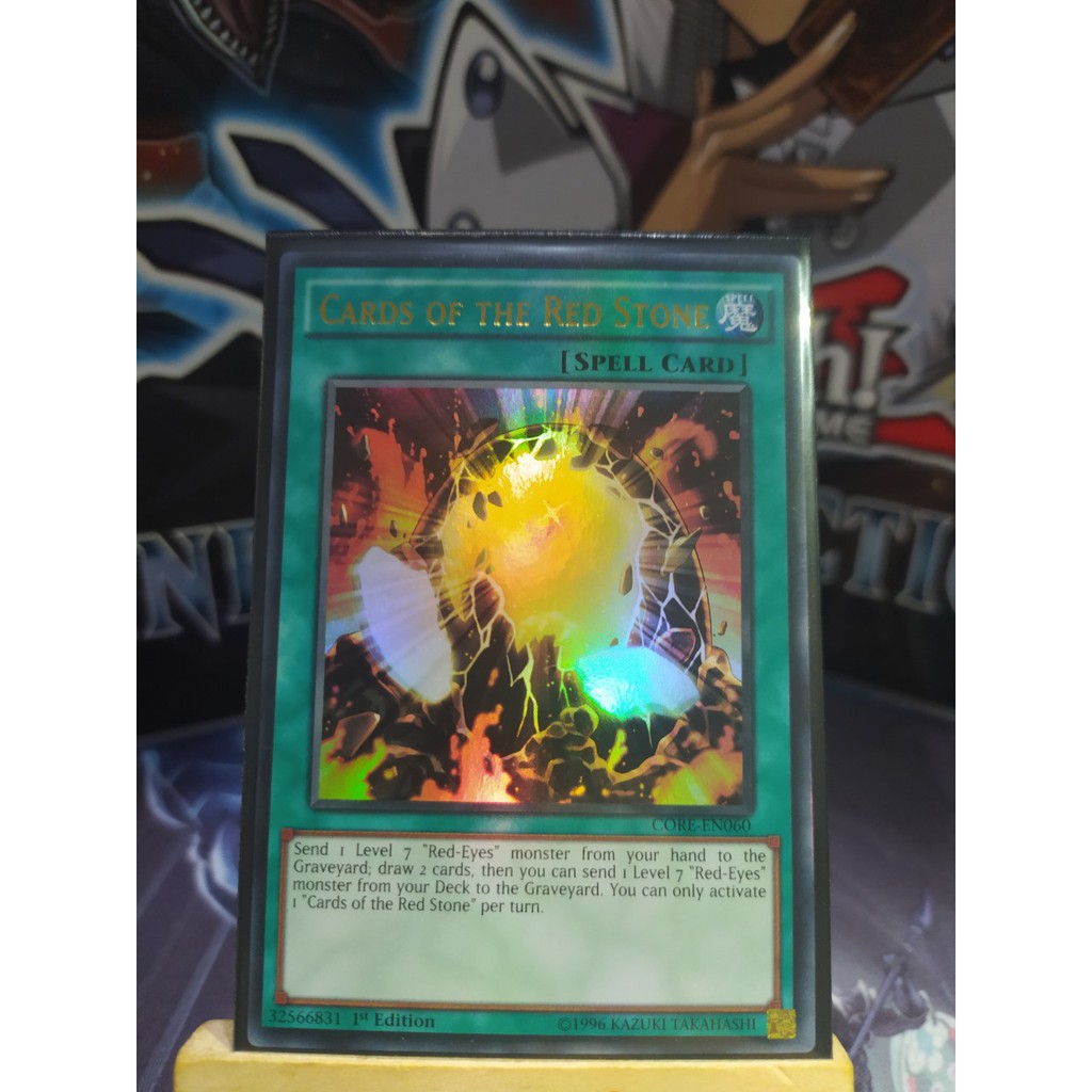 Thẻ Bài Yugioh | Cards of the Red Stone - CORE-EN060 - Ultra Rare 1st Edition | By Quang