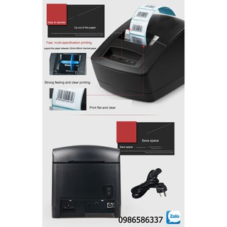 Máy in mã vạch Gprinter GP-2120TU