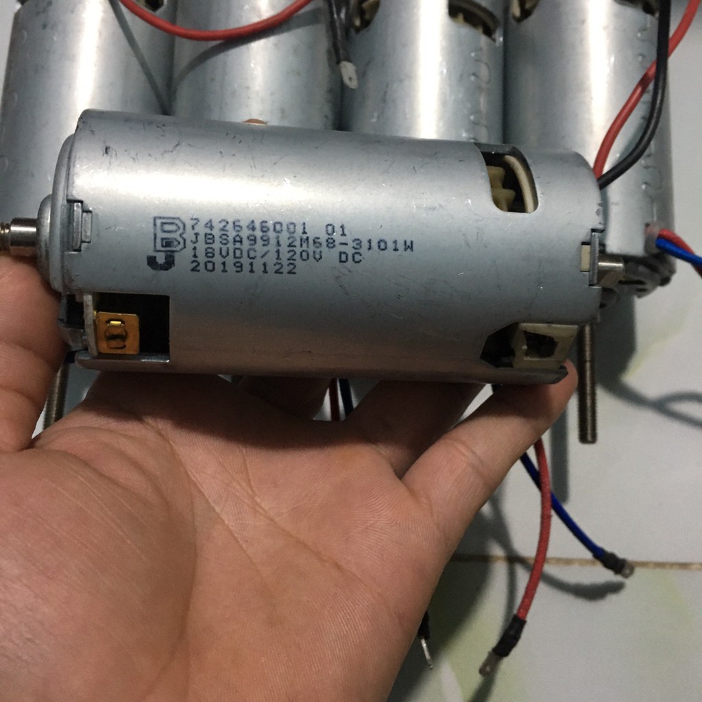 Motor 12V-18V-120V DC cực mạnh, phát điện (hàng xịn sò)