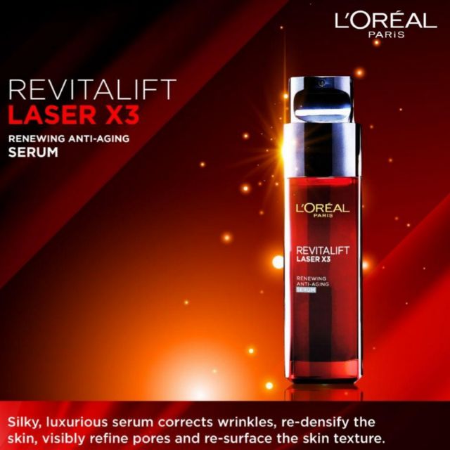 🌻SERUM GIẢM NÁM NHĂN L’OREAL REVITALIFT LASER X3 SERUM ANTI-AGE