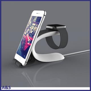 Đế sạc đa năng 2 trong 1 dành cho đồng hồ thông minh Apple Watch/ điện thoại Iphone