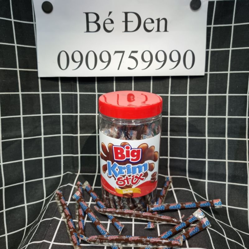 Phô mai, Socola, Combo Socola & Cam Krim Stix que lớn, 1 hộp 60 que HSD 06/2024