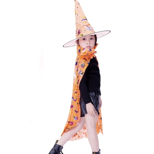 Set choàng Halloween cho bé