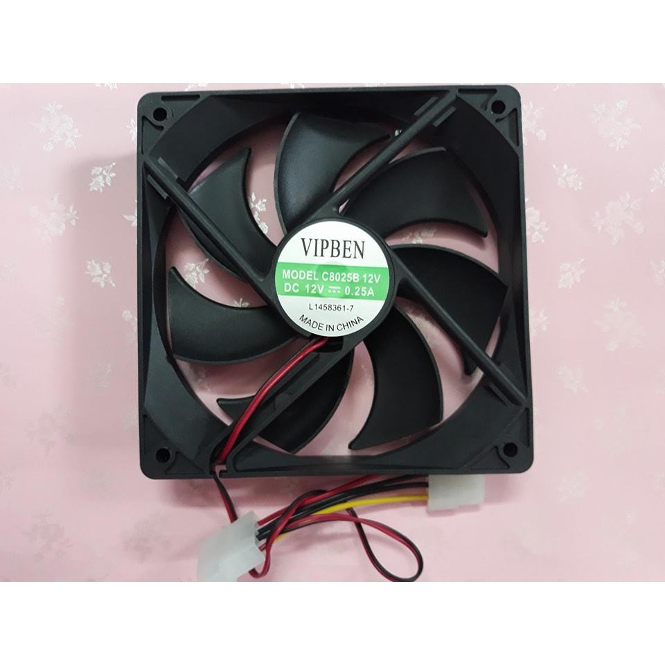 Fan 12c làm mát thùng cây máy tính bàn