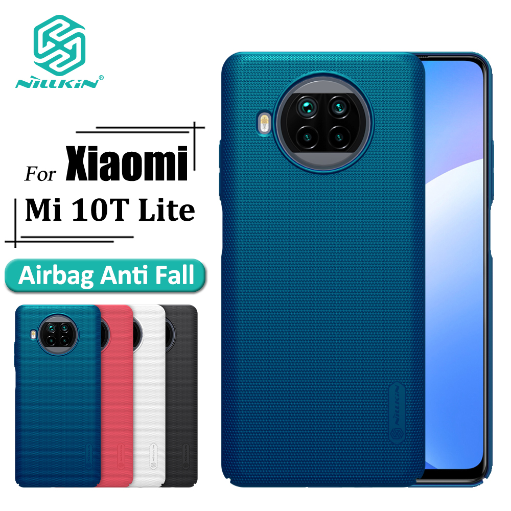 Ốp điện thoại NILLKIN bằng PC cứng mặt nhám chống sốc thích hợp cho Xiaomi Mi 10t Lite