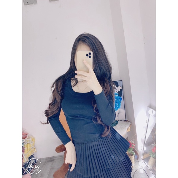 ❤️ÁO KIỂU❤️Áo tay dài nhiều màu chất borip đẹp