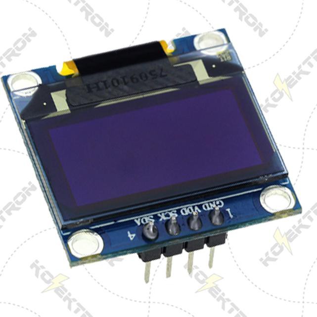 Mô Đun Hiển Thị Màn Hình Oled Xanh 0.96 Inch Arduino I2C Lcd 128x64