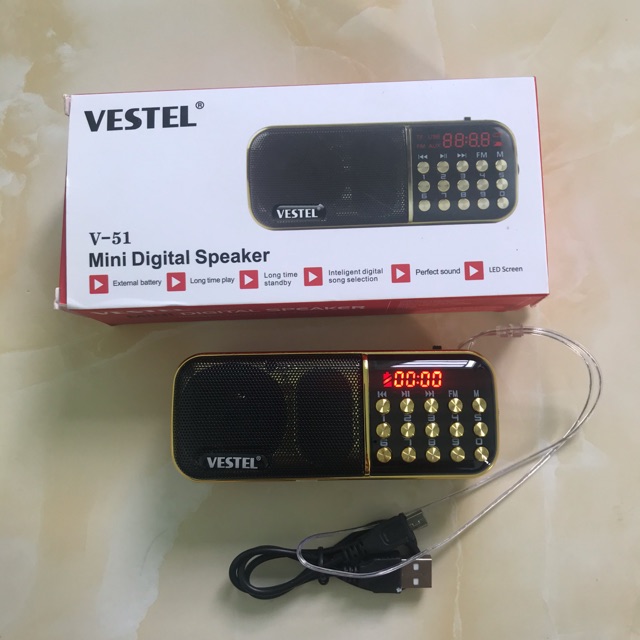 Đài radio kèm máy nghe nhạc