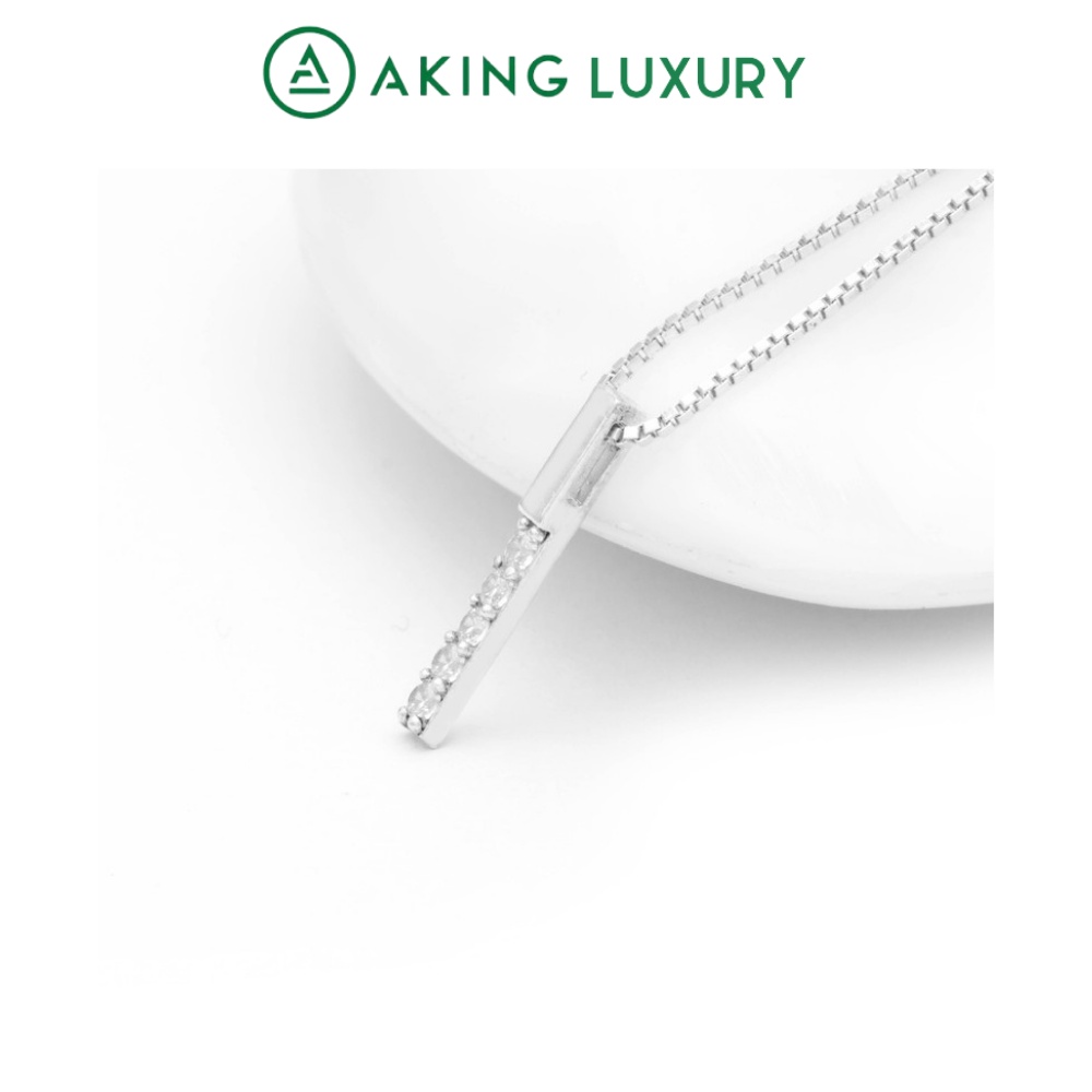 Dây chuyền bạc AKING LUXURY AK21 cao cấp, dây chuyền dùng cho cả nam và nữ kiểu dáng đơn giản. Dây mới nhất 2021