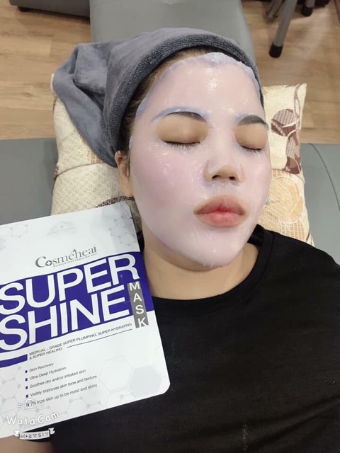 MẶT NẠ SUPERSHINE SIÊU CĂNG BÓNG - CẤP NƯỚC - TRẮNG DA- SAU LĂN KIM [ TÁCH LẺ 1 MASK ]