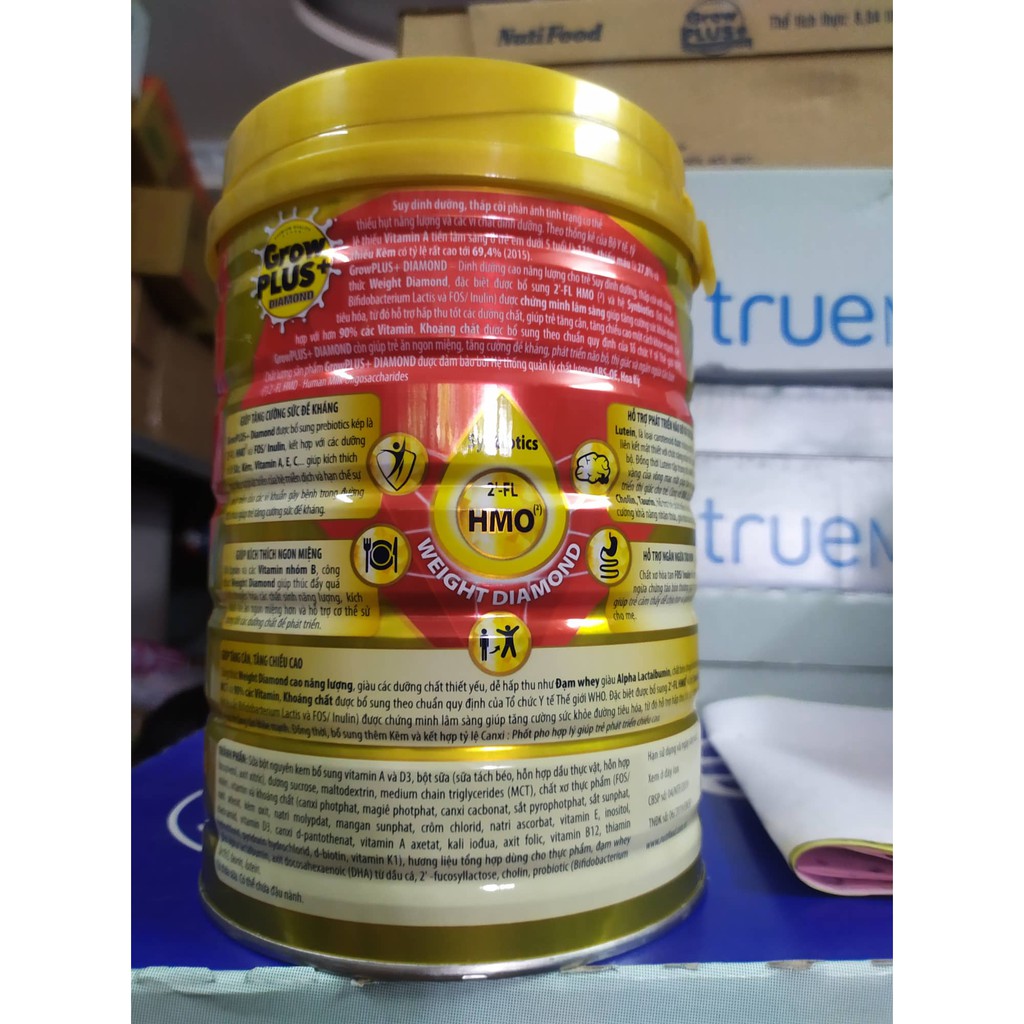 Sữa bột Grow Plus+ Diamond số 1+ và 2+ 850g