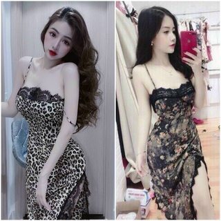 Đầm body 2s hoạ tiết 3D phối ren