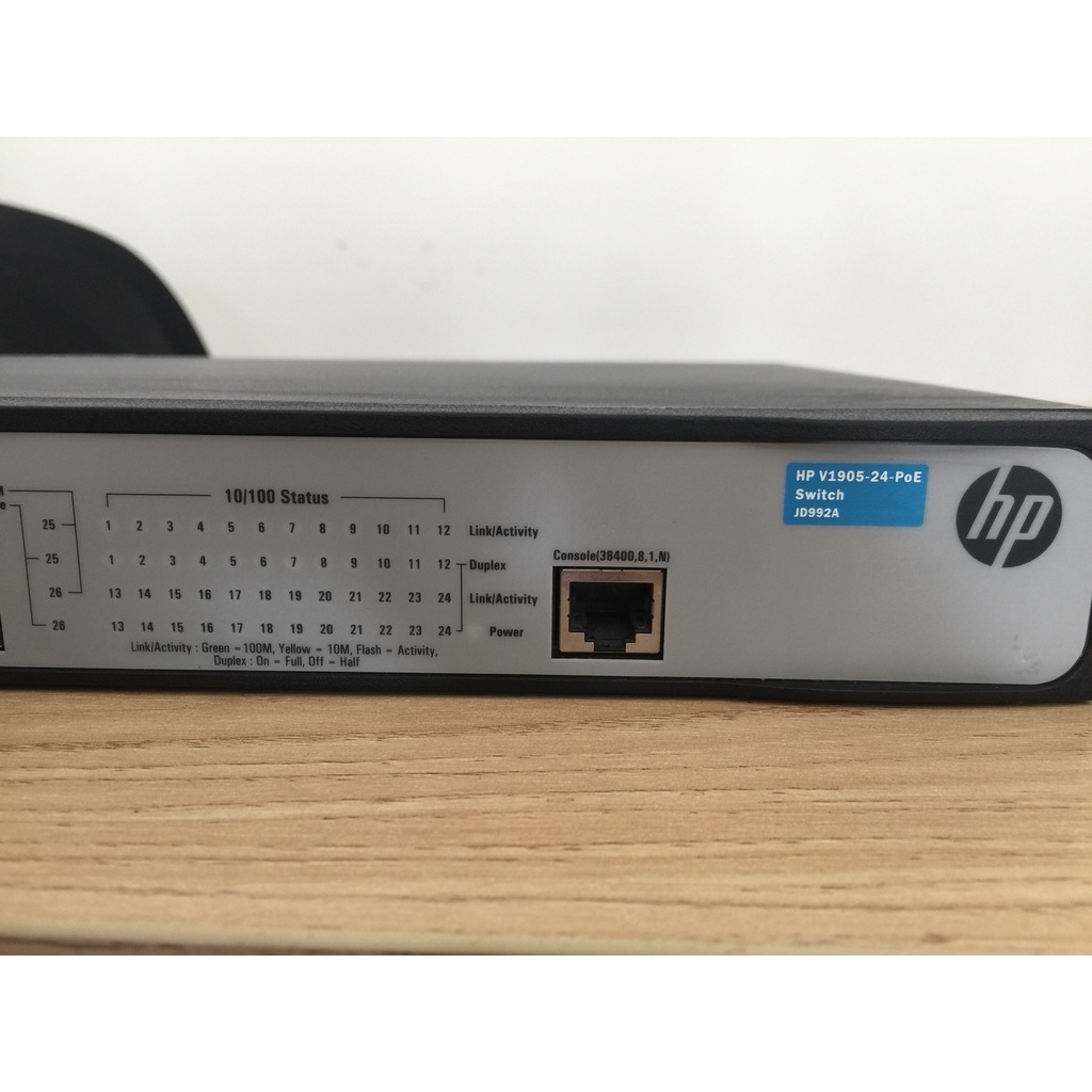 Bộ Chuyển Mạch Switch HP 1905-24-PoE  JD992A