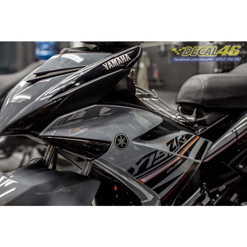 Tem Trùm Exciter 150 Phối Xám Xi Măng Y15ZR