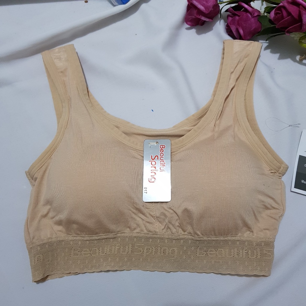 Áo bra cốt tông  quai to chất mềm mượt