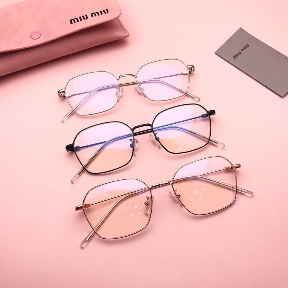 [FreeShip-Ảnh tự chụp-Nhận cắt tròng cận-loạn] Gọng kính cận kim loại 2808