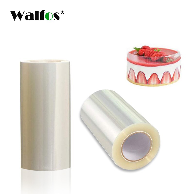 Cuộn giấy bóng kính trong suốt Walfos dùng để bọc mép vật liệu PET