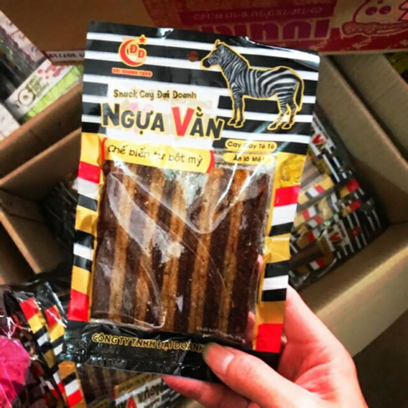 Combo 10 gói snack ăn vặt mix vị