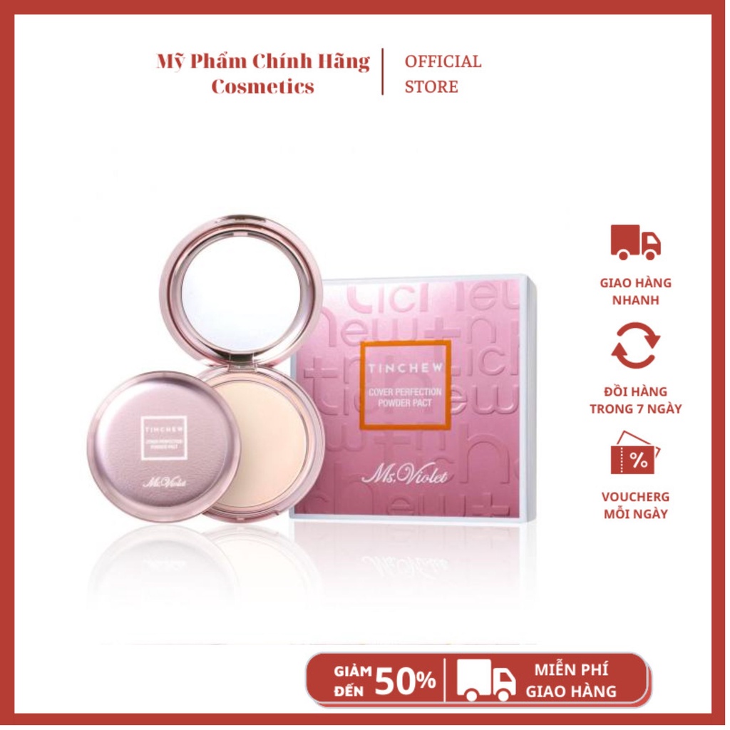 Phấn nước TINCHEW Vita7 Mad For Cover Cushion SPF 50+ PA+++