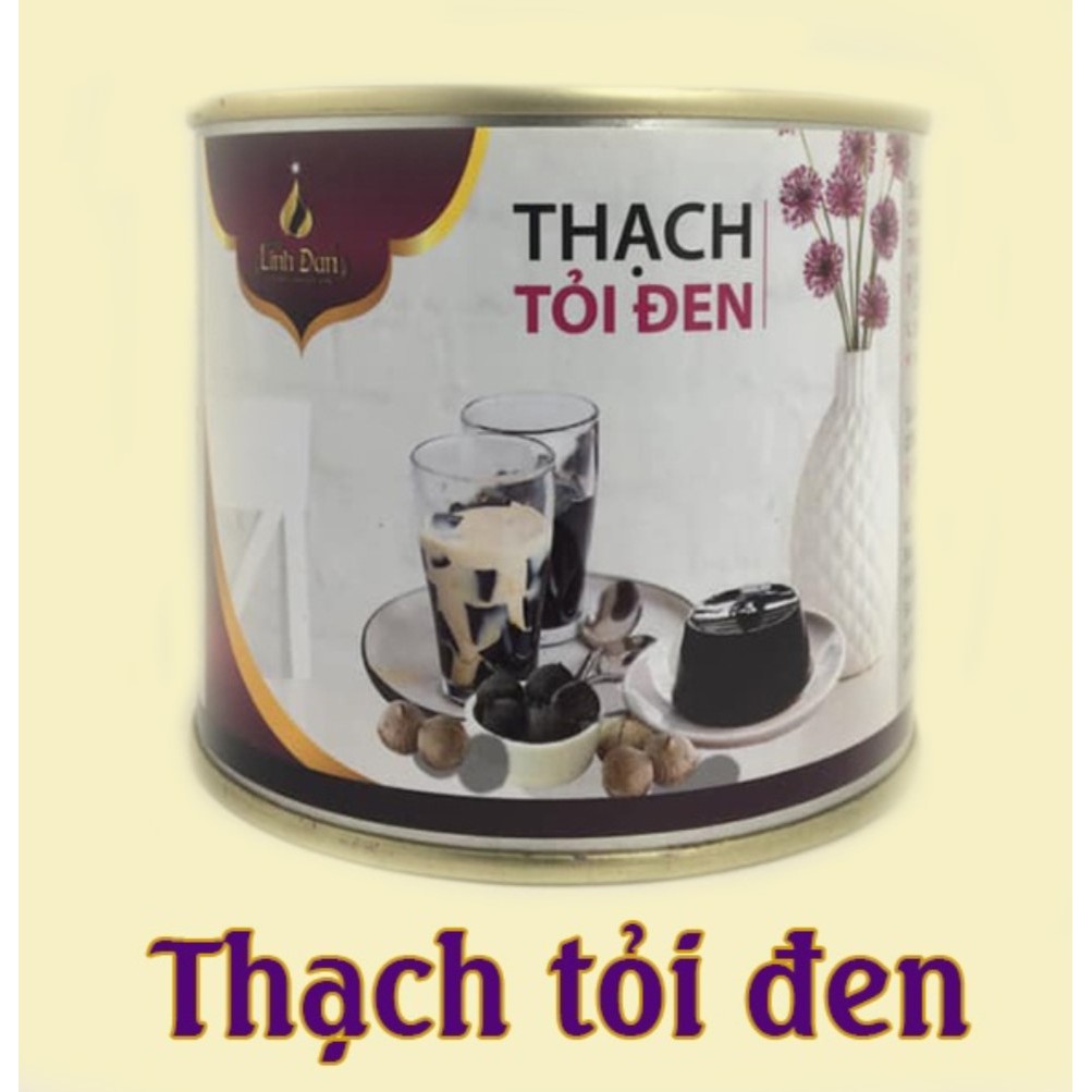 Thạch tỏi đen Linh Đan hũ 340gr