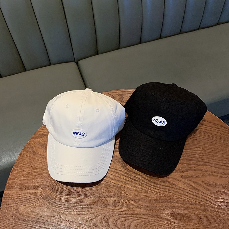 Nón Màu Pastel Tag NEAS - Mũ Lưỡi Trai Pastel Đính Tag NEAS